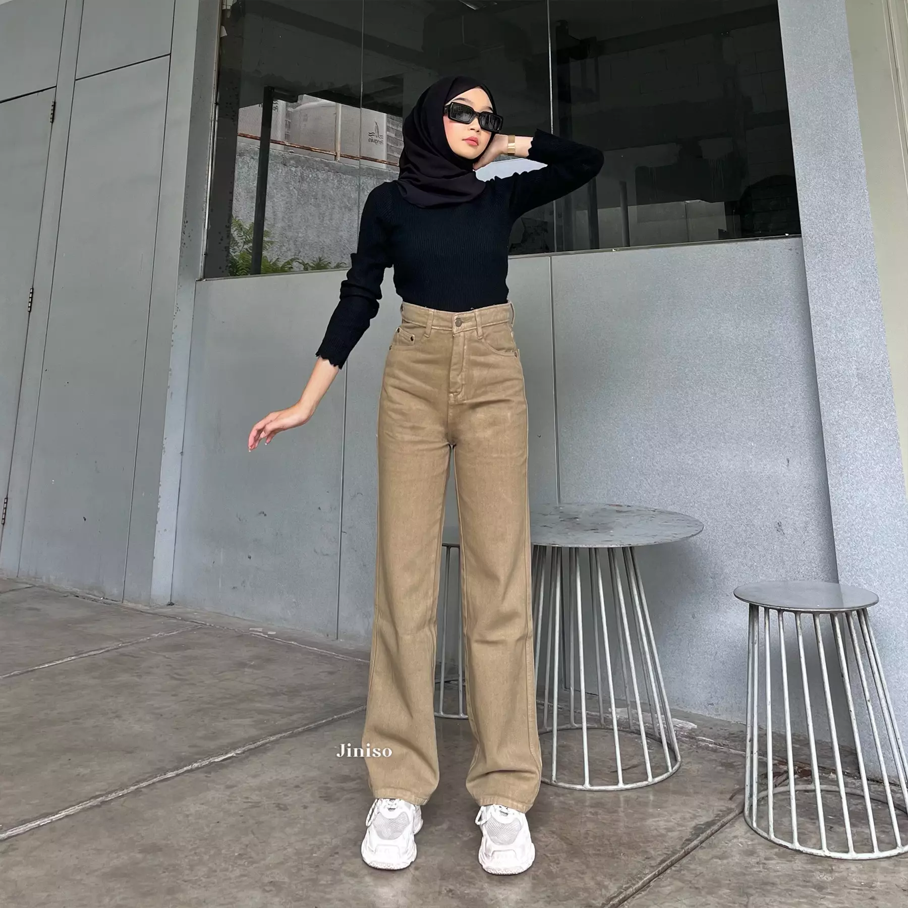 Highwaist Loose Jeans 814 HANGOVER