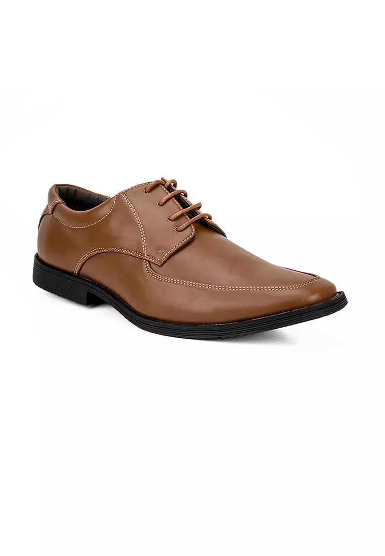 Discount on Mario D' Boro Runway  shoes - SKU: Mario D' Boro Men Formal Shoes Mv 22124 Tan