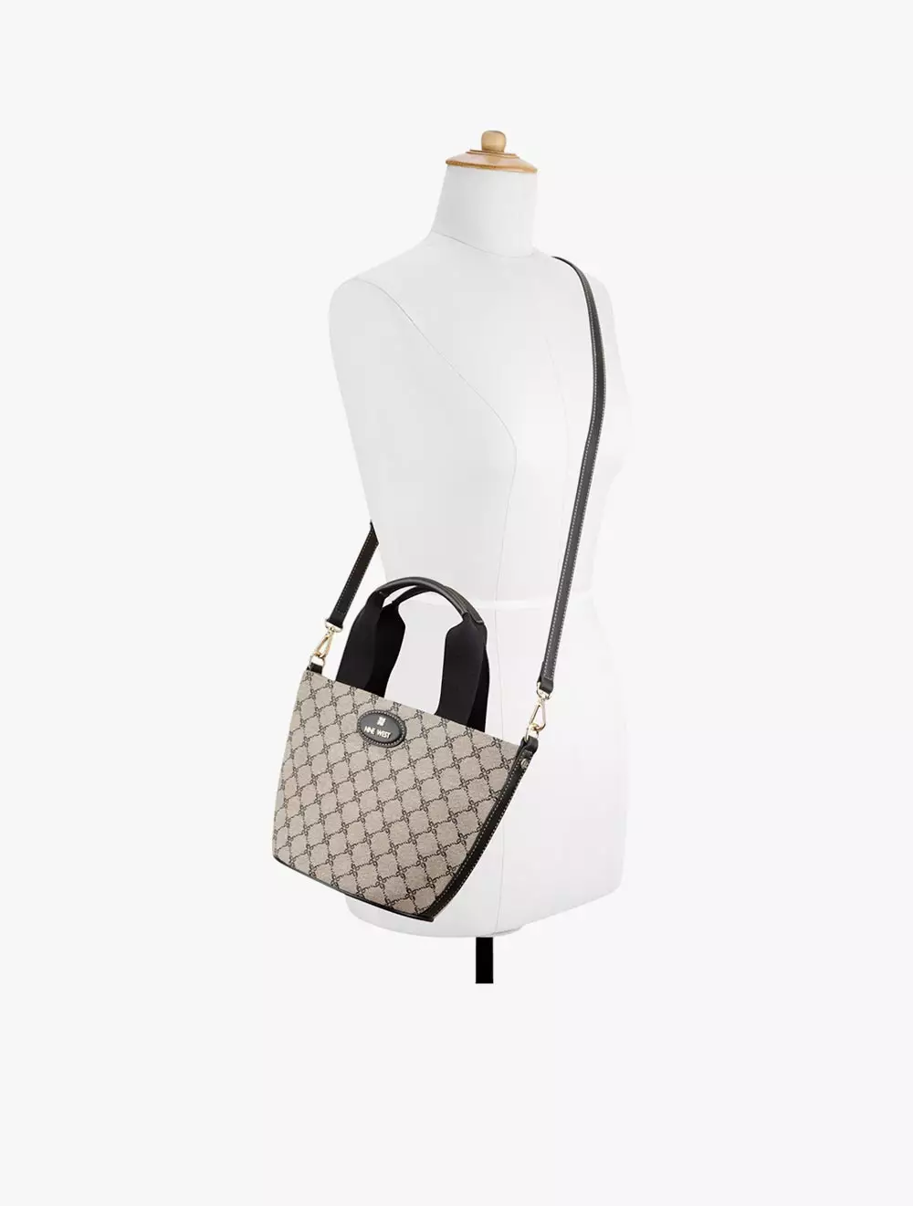 Nine West Pyper Mini Tote Crossbody Women's Crossbody Bags - Black