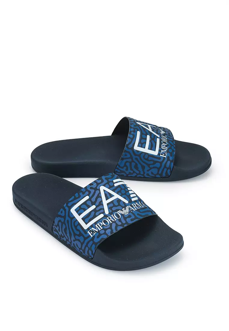 EA7 Sea World Visibility Sliders 2024 Buy EA7 Online ZALORA