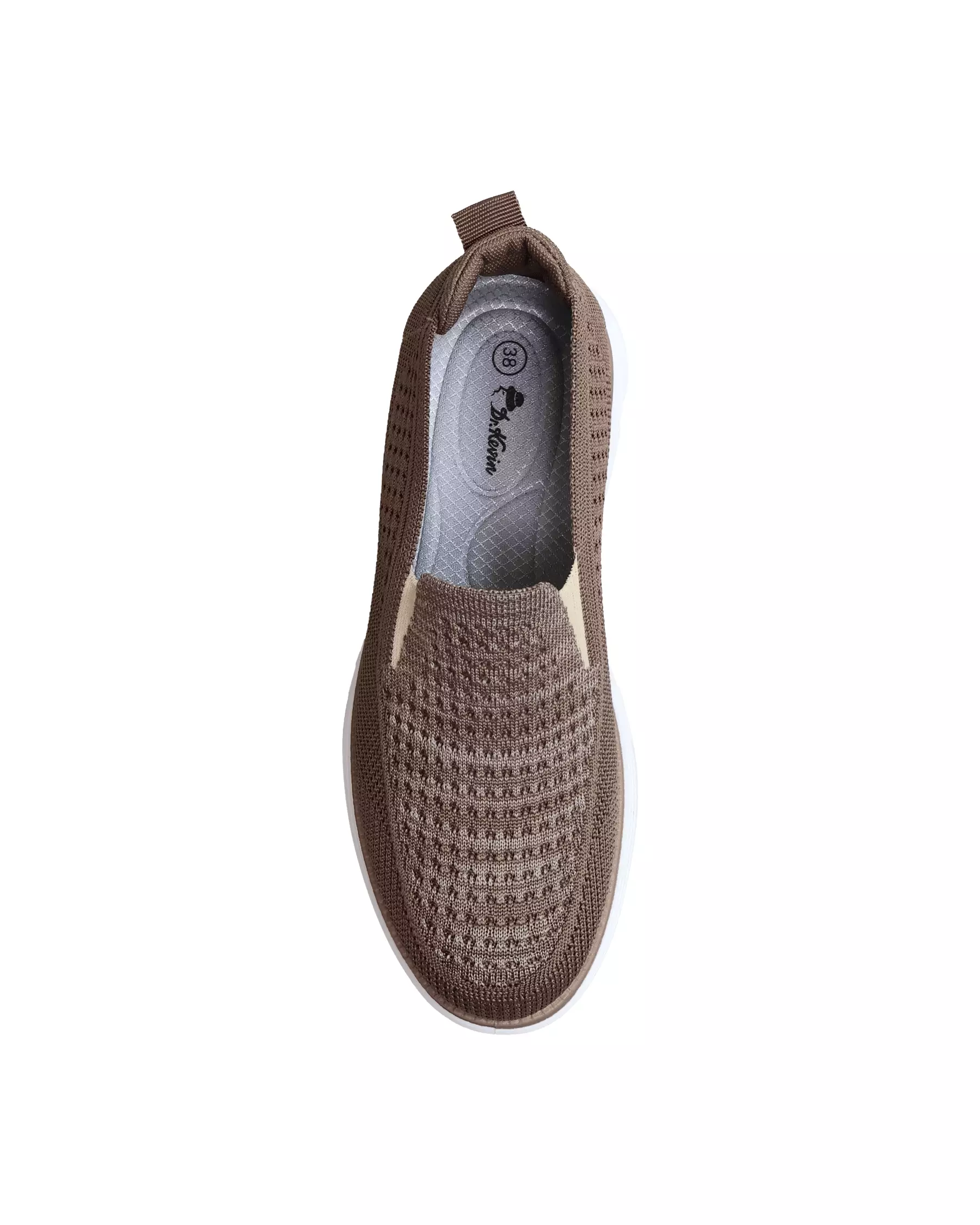 Dr. Kevin Sepatu Olahraga Sport Wanita Sneakers Rajut Sepatu Sekolah Slip On 589-108