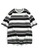 Twenty Eight Shoes Contrast Stripe Short Sleeve T-shirts RA-J1627 96582AA6F60FBCGS_1