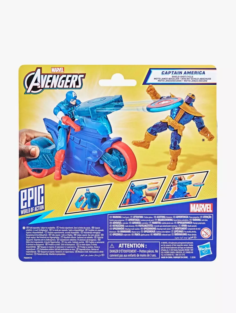 Marvel Avengers Captain America Shield-Shot Cycle - AVSG0889