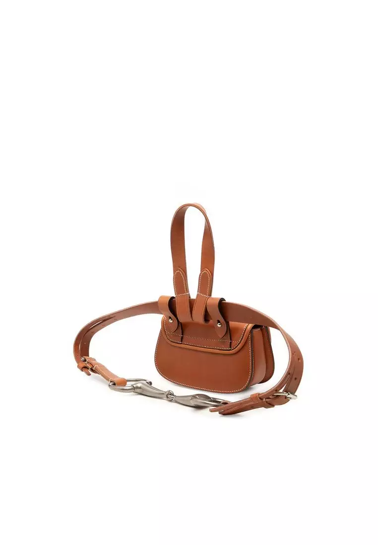 Pre-Loved Gucci Mini Calfskin Bamboo 1947 Belt Bag