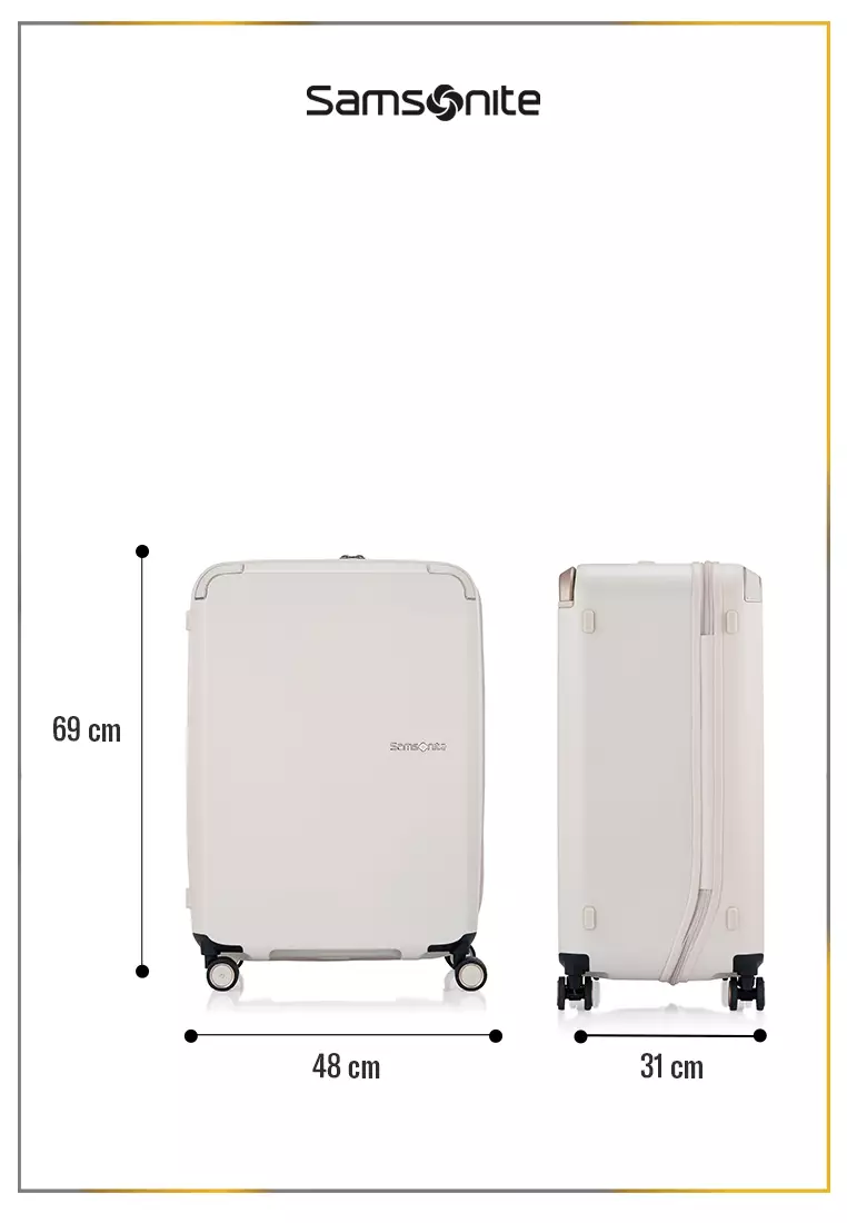 Samsonite Koper Hardcase Zenpod Spinner Medium 25 - Ivory