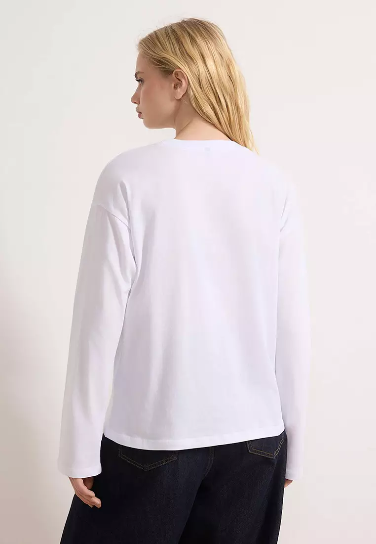 Cotton Long Sleeves T-Shirt