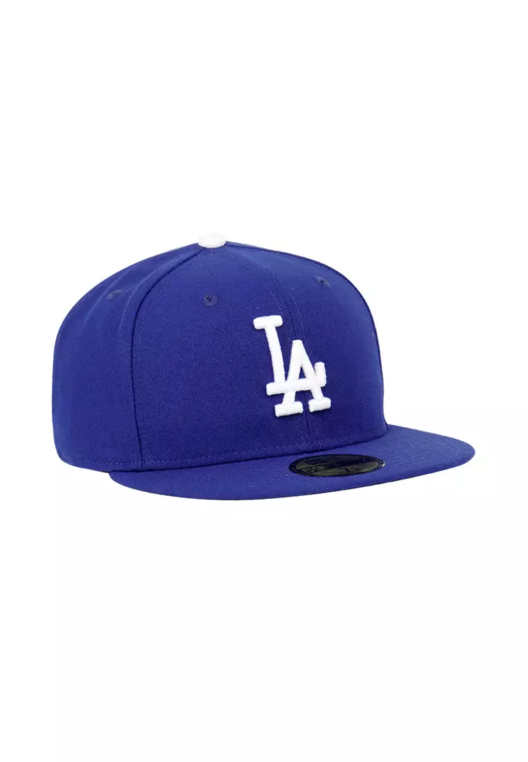 Los Angeles Dodgers MLB AC Perf Dark Royal 59FIFTY Fitted Cap (Essential)
