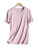 Twenty Eight Shoes pink VANSA Round Neck Mercerized Cotton Short-sleeved T-Shirt VCW-Ts1902U 52ACAAABF2F584GS_2