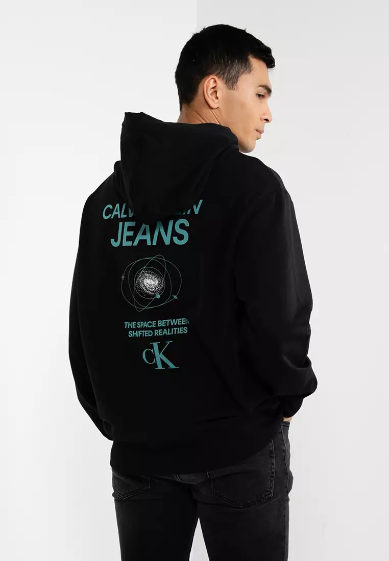 Calvin klein hot sale hooded sweatshirt