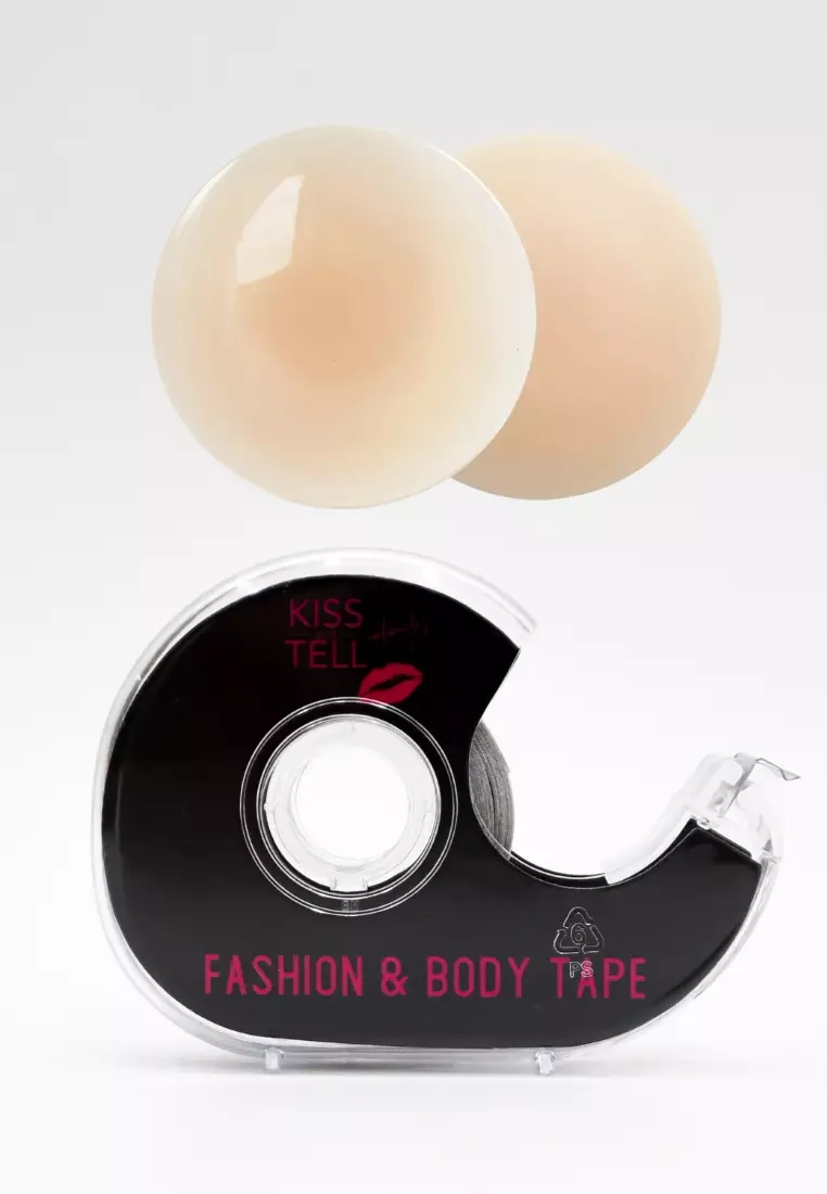 Premium Non Adhesive Nubra Nipple Cover and Clothes Tape Lingerie Tape Adhesive Body