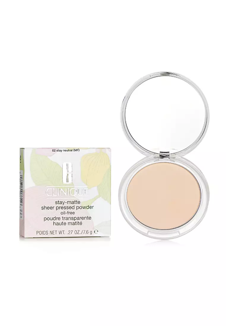 CLINIQUE - Stay Matte Powder Oil Free - No. 02 Stay Neutral 7.6g/0.27oz.