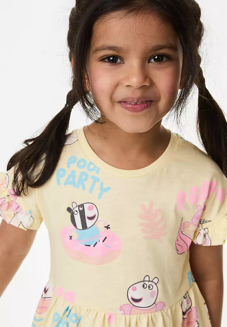 Pure Cotton Peppa Pig™ Dress