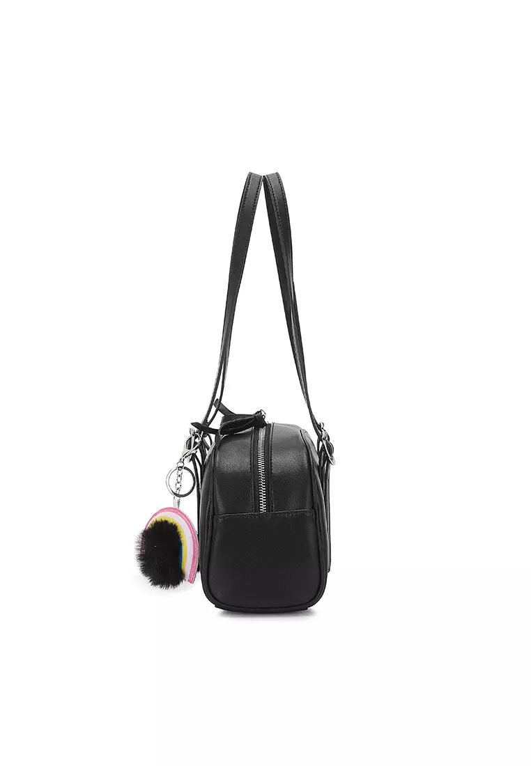 Women's Shoulder Bag / Sling Bag / Crossbody Bag (Tas Bahu / Tas Selempang Wanita) - Hitam