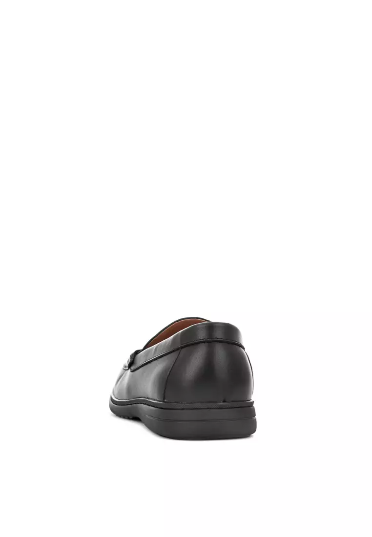 Quinton Black Slip-on Loafers