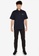 Timberland navy Antimicrobial Short Sleeve Polo Shirt 18826AAB495085GS_4