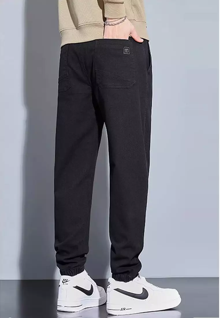 Drawstring Casual Cargo Pants