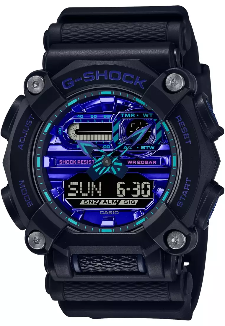 G shock in shop blue color