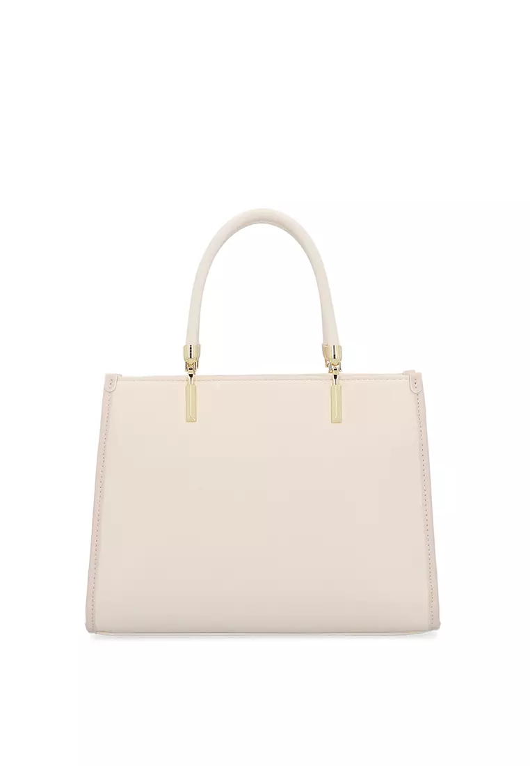 Catty-eyed Jane Top Handle - Beige