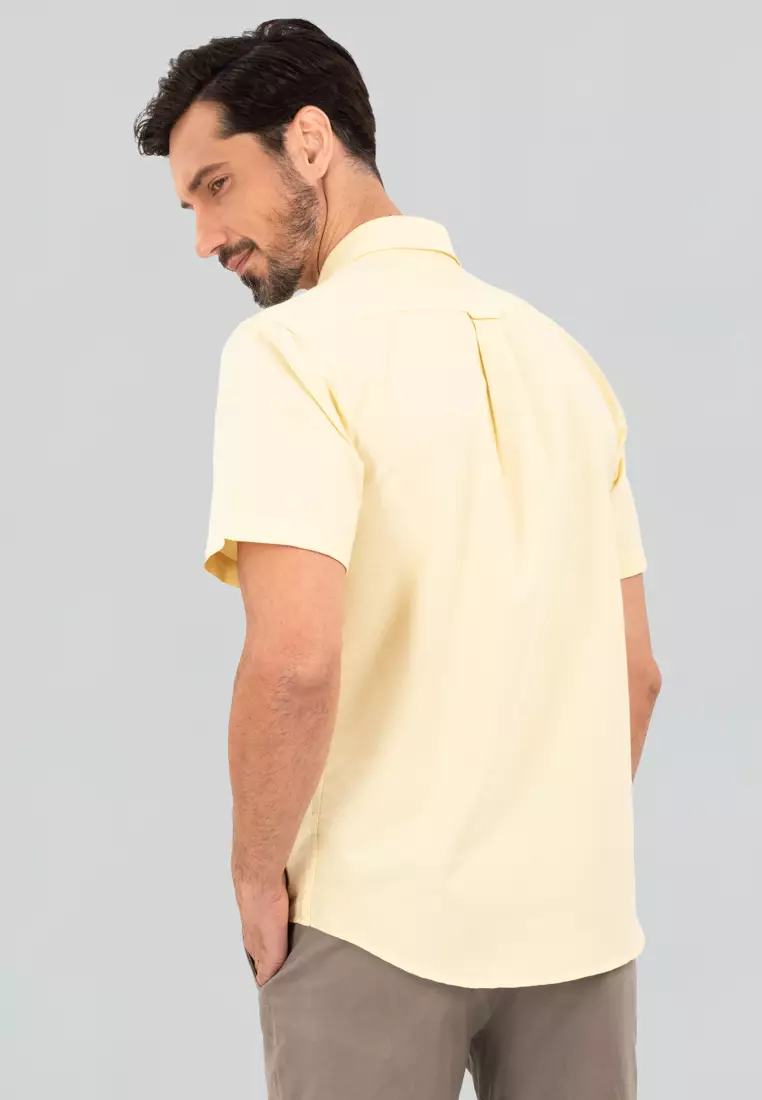 CLUBHAUS SOPHNET. × CLUBHAUS S/S Polo The Club Stripe Polo | Mens Pique Golf Polo