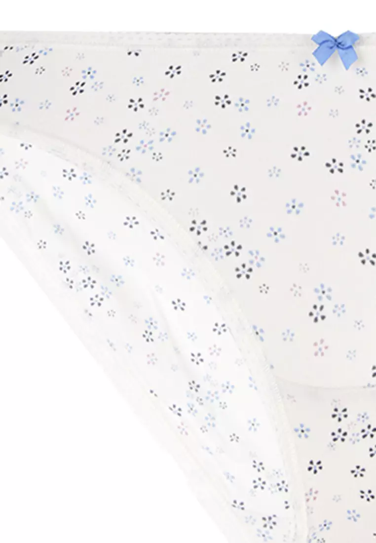 5pk Cotton Lycra Bikini Knickers