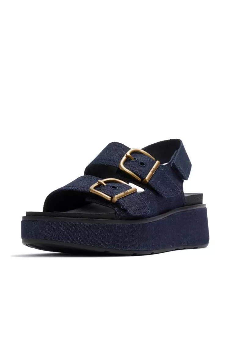 Gen-FF Max Buckle Denim Back-Strap Sandals