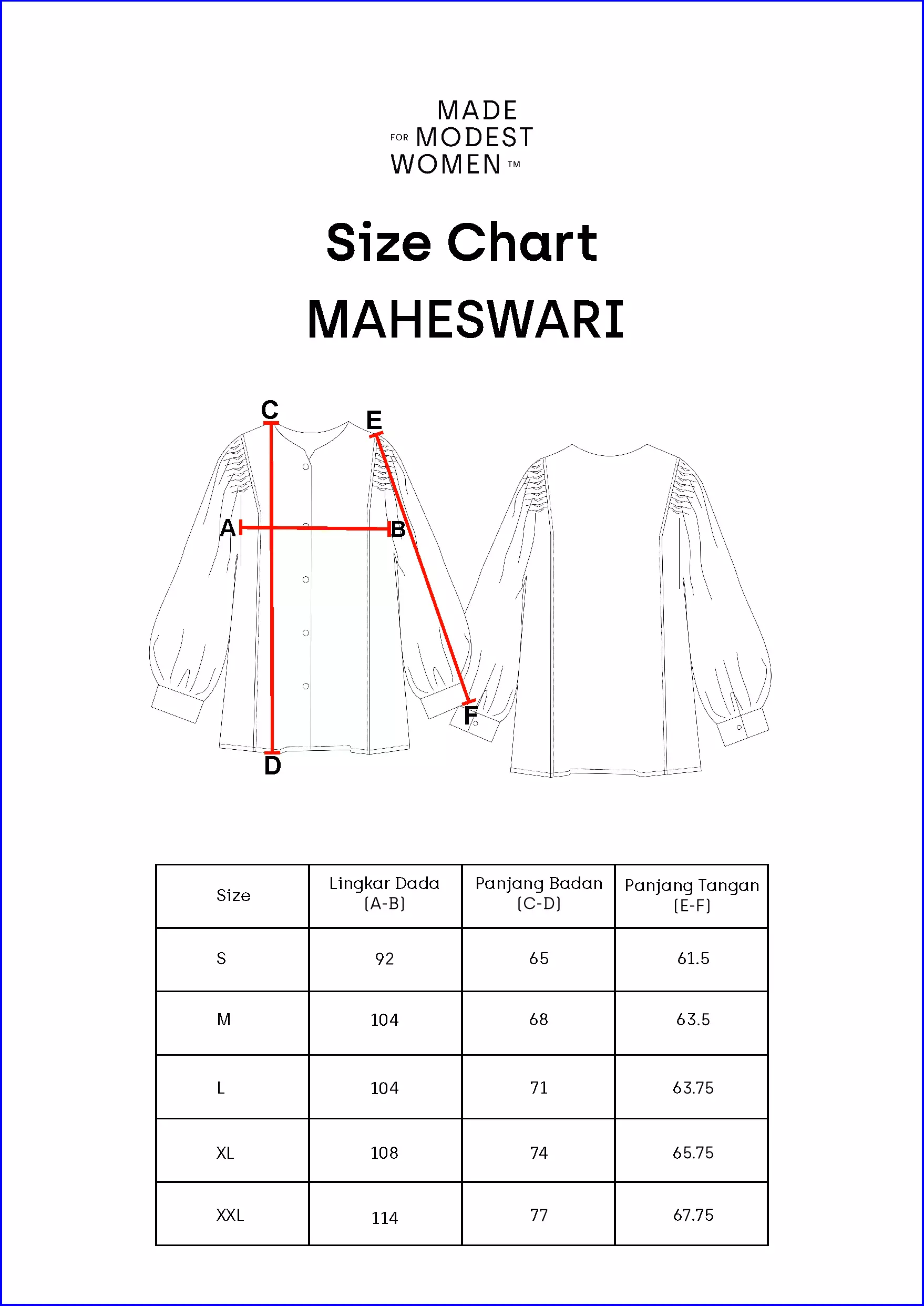 MFMW Maheswari Atasan Blouse Brown