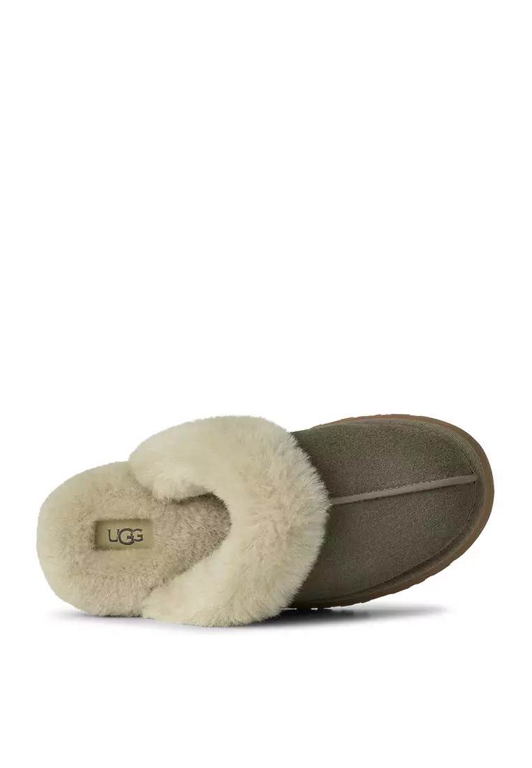 Women's Disquette Slipper - Moss Green / Muted Brass (1122550-MRNM)