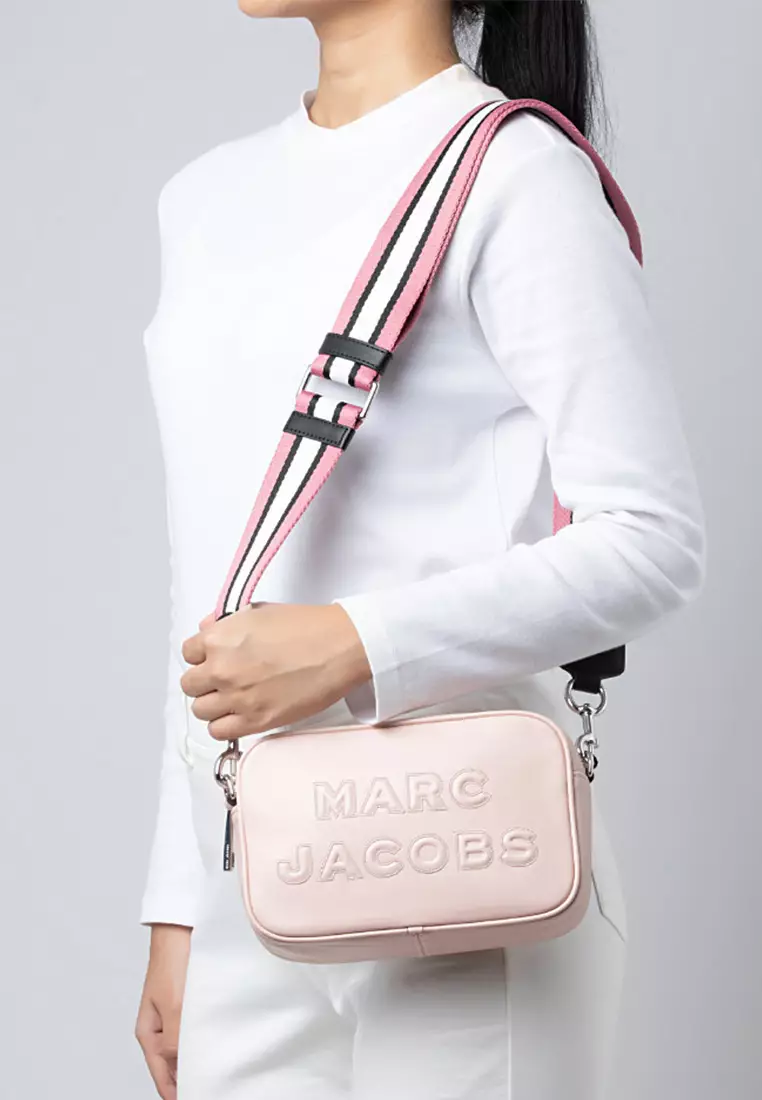 Buy Marc Jacobs Marc Jacobs Flash Leather Crossbody Bag Peach Whip
