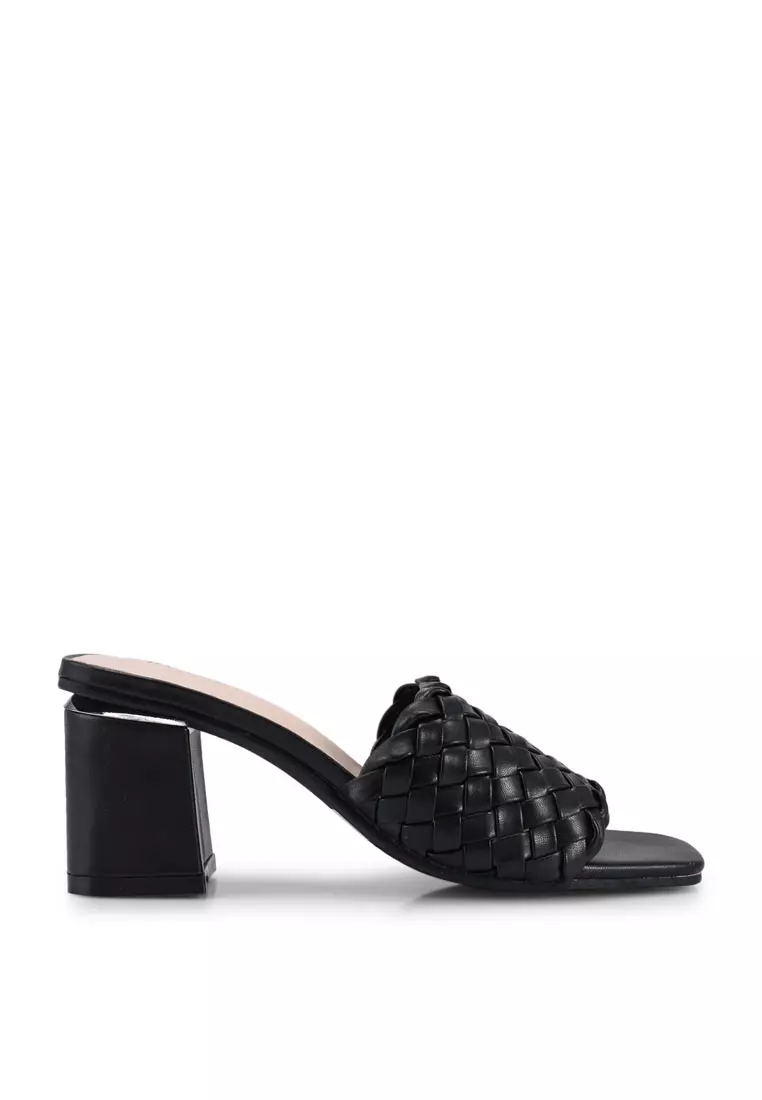 Discount on Noveni  shoes - SKU: Weave Open Toe Heels