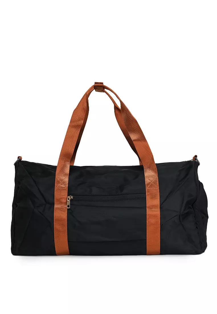 Quilted Travel Duffle Gym Bag with Pouch