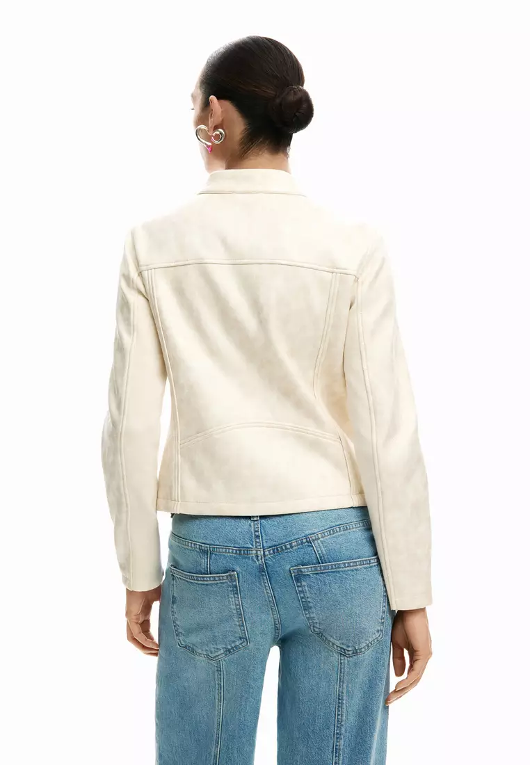Mao collar jacket