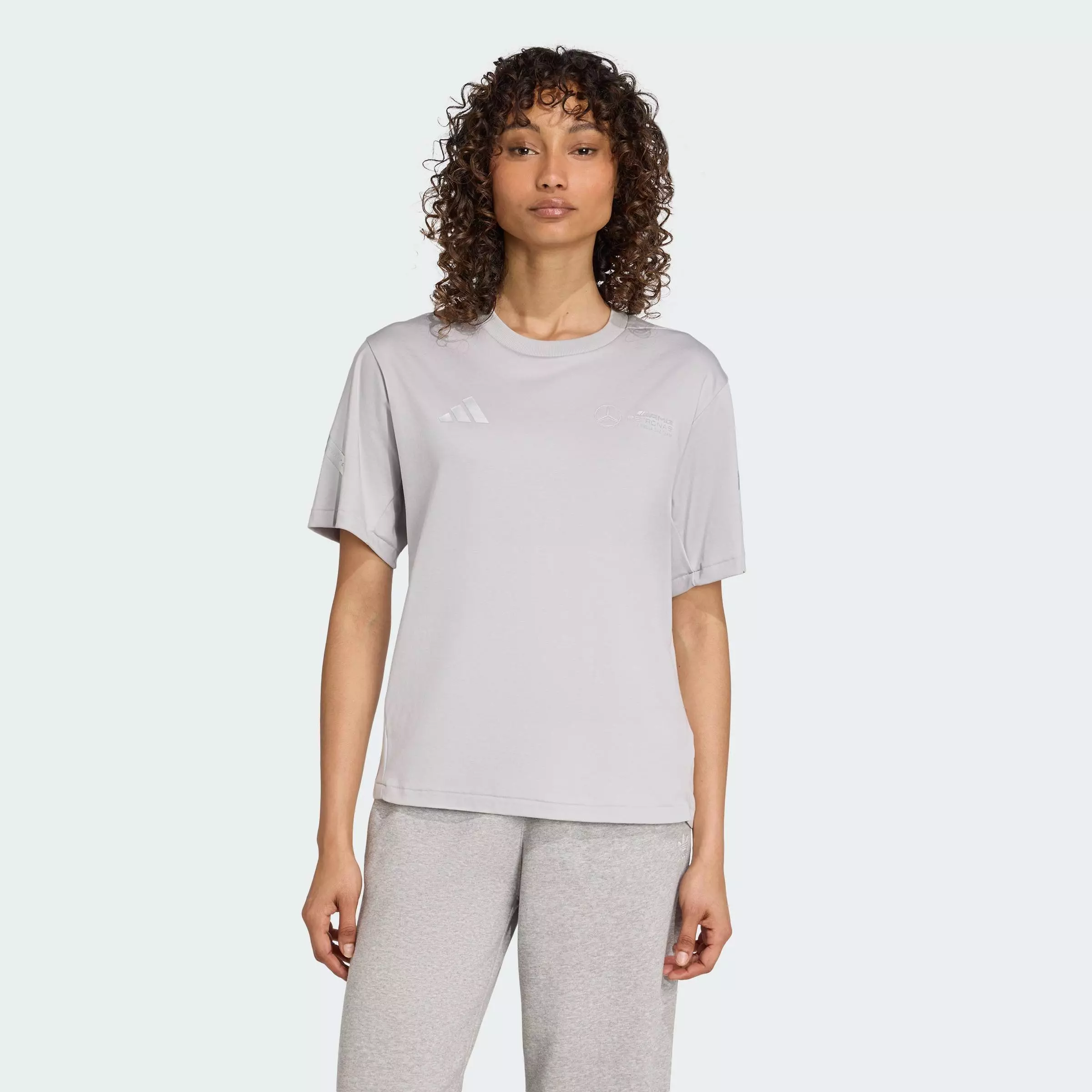 Motorsport Mercedes - AMG Petronas Formula One Team Silver Arrows Tee Women Grey JW3482