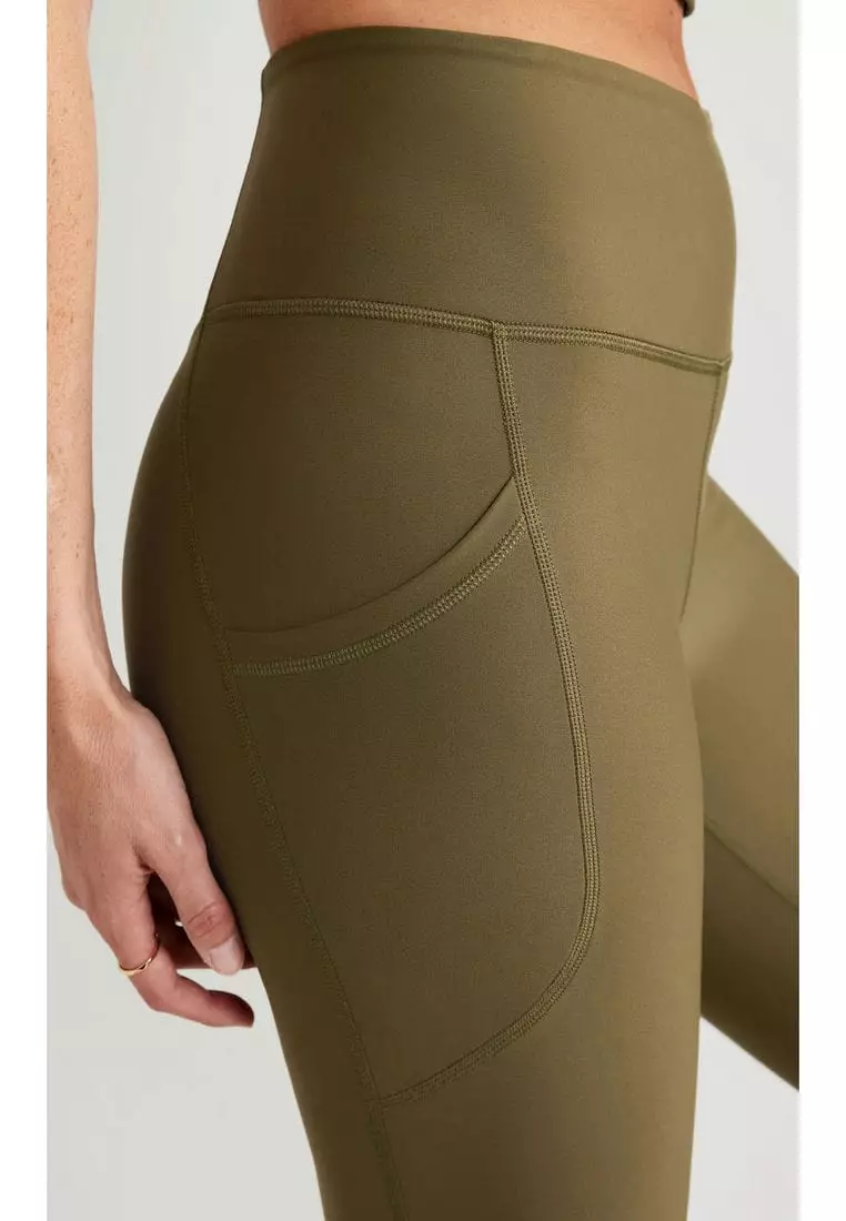 High-Waisted PowerSoft 7/8-Length Leggings