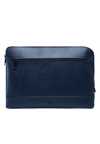 Buy ENZODESIGN ENZODESIGN Black Label Saffiano Leather Top ...