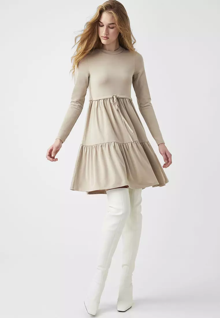 Buy French Connection Renya Modal Jersey Mini Dress 2026 Online | ZALORA