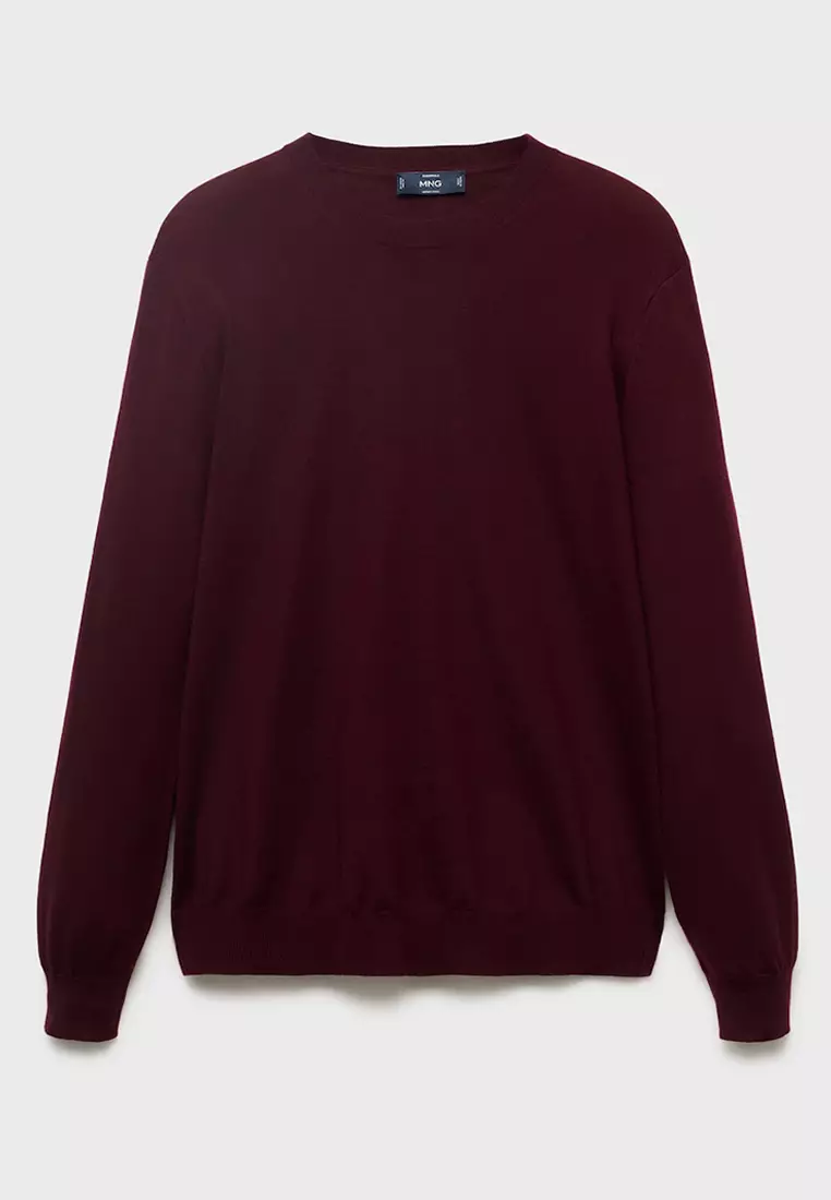 100% Merino Wool Crew Neck Sweater