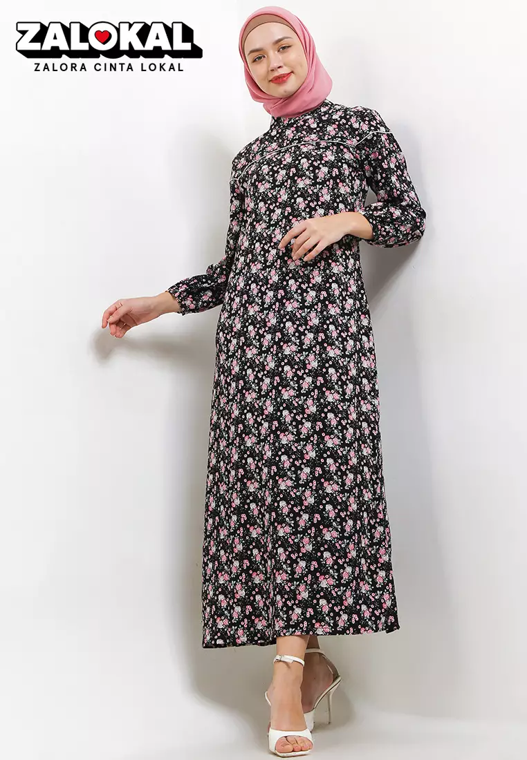Gamis Batik Kembang 6