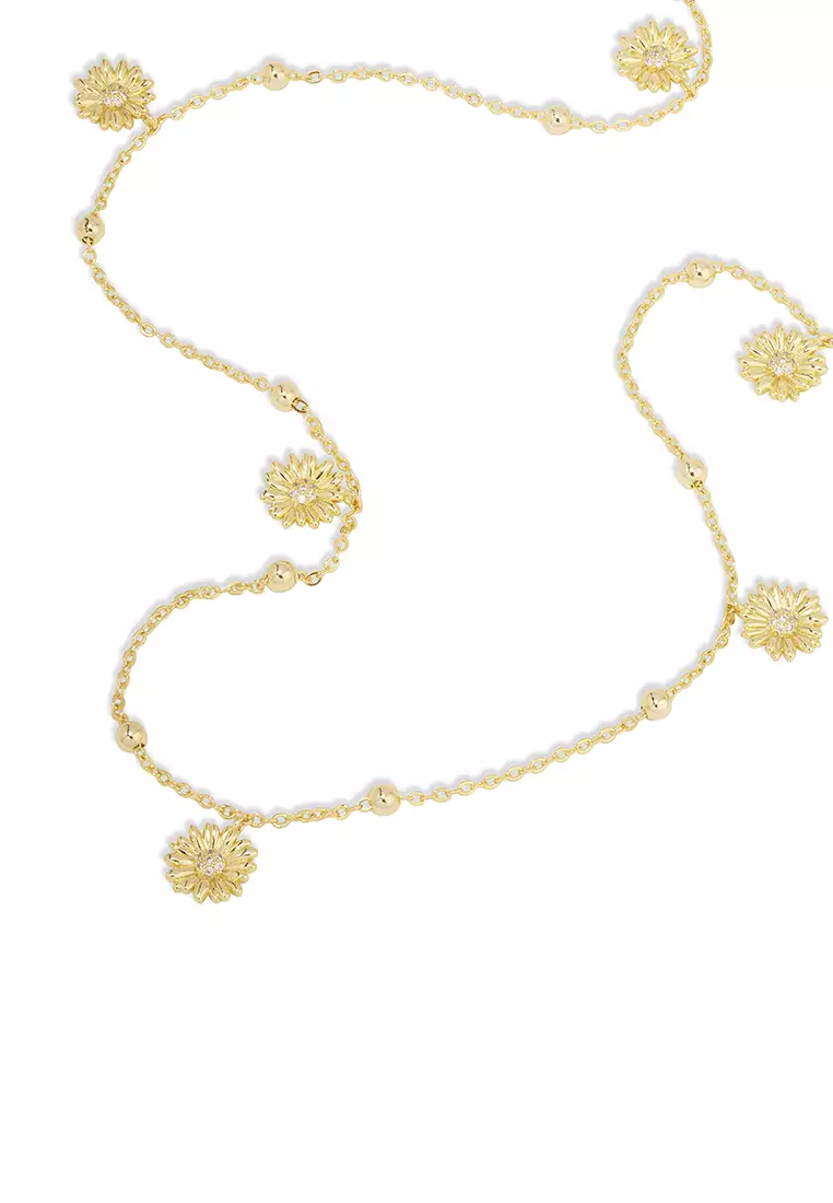 Daisy Multi Gold Body Chain