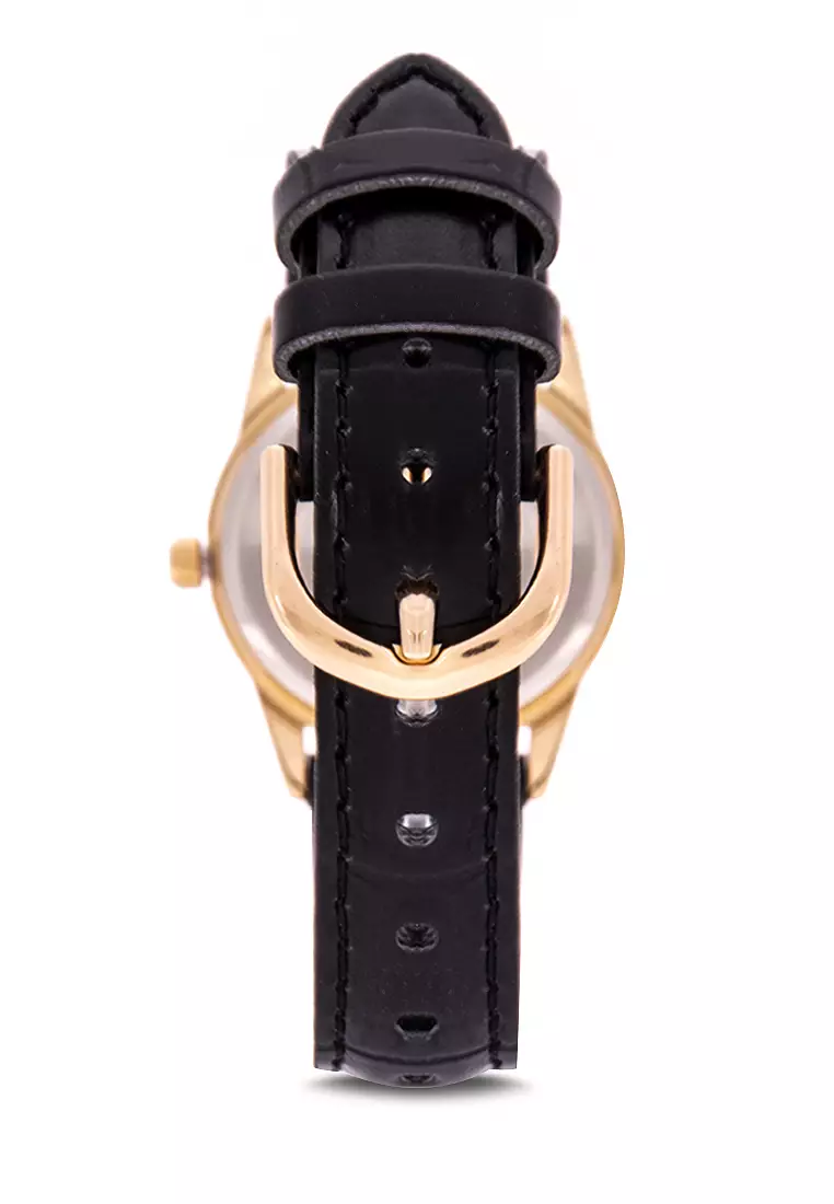 Jam Tangan Wanita-Resin-LTP-V001GL-7BUDF Hitam