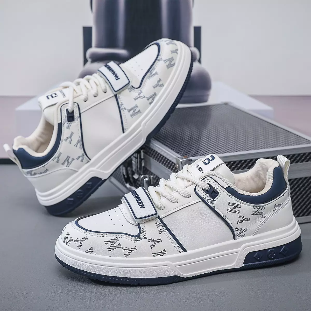 Sepatu Pria Kasual Sneakers Cowok New Arrival QN8810