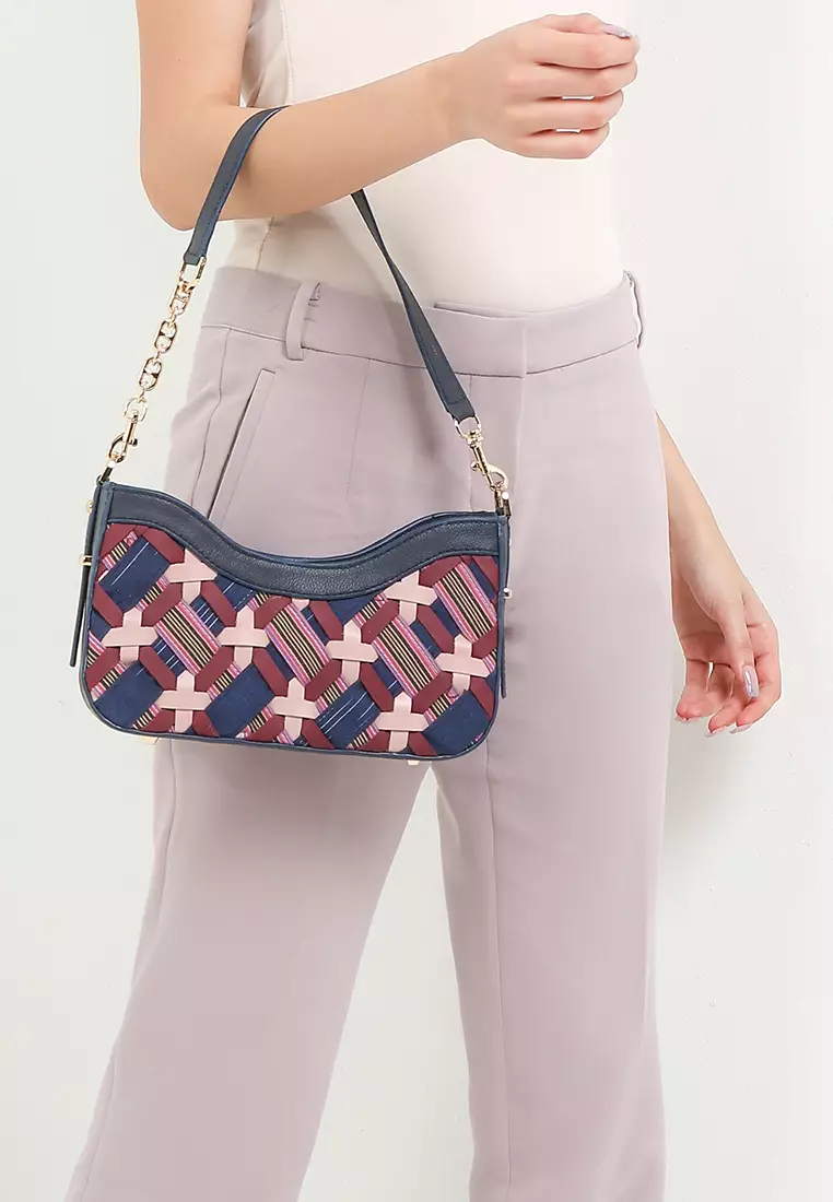 Tala Shoulder Bag - Tas Anyaman Wanita Kulit Asli - Genuine Leather Premium Handmade