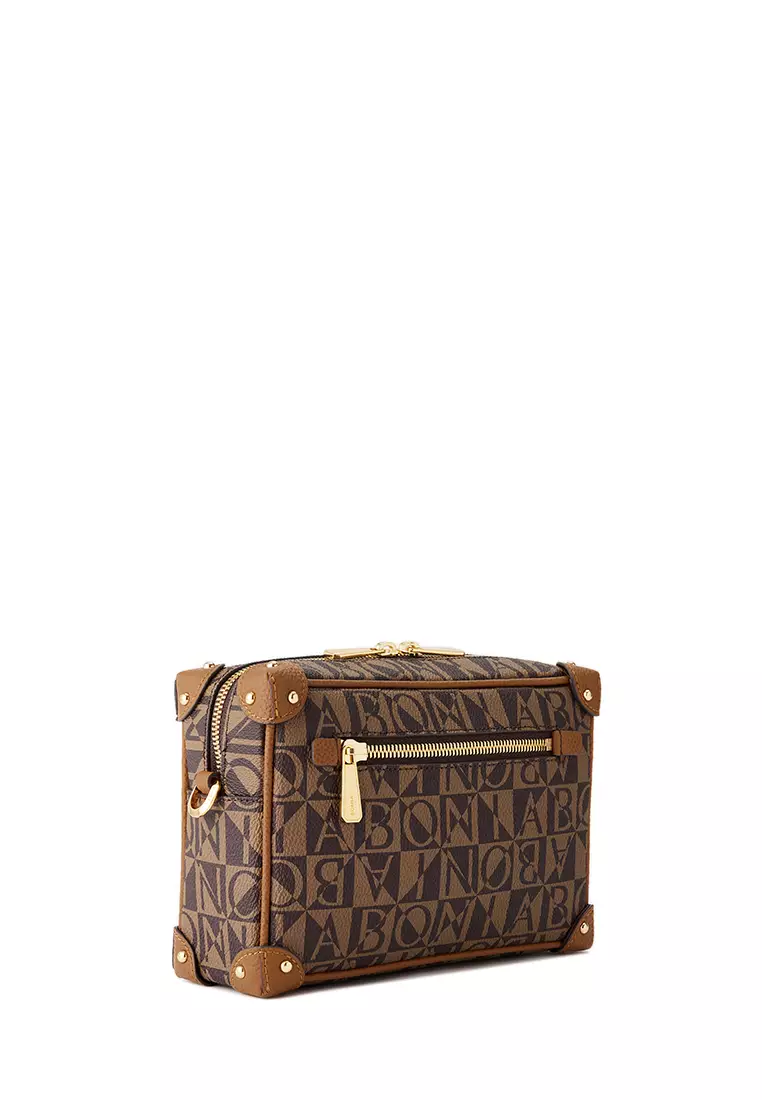 Medium Brown Monogram Crossbody Bag