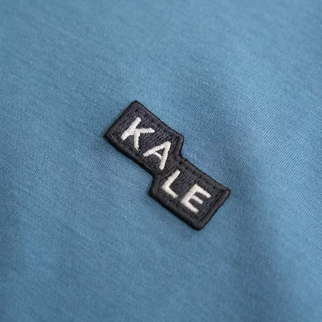 Kale PLUTO DENIM T-shirt Cotton Cloudy Boxy Fit - Kaos Korea - Atasan Kaos Pria - Kaos Basic Pria