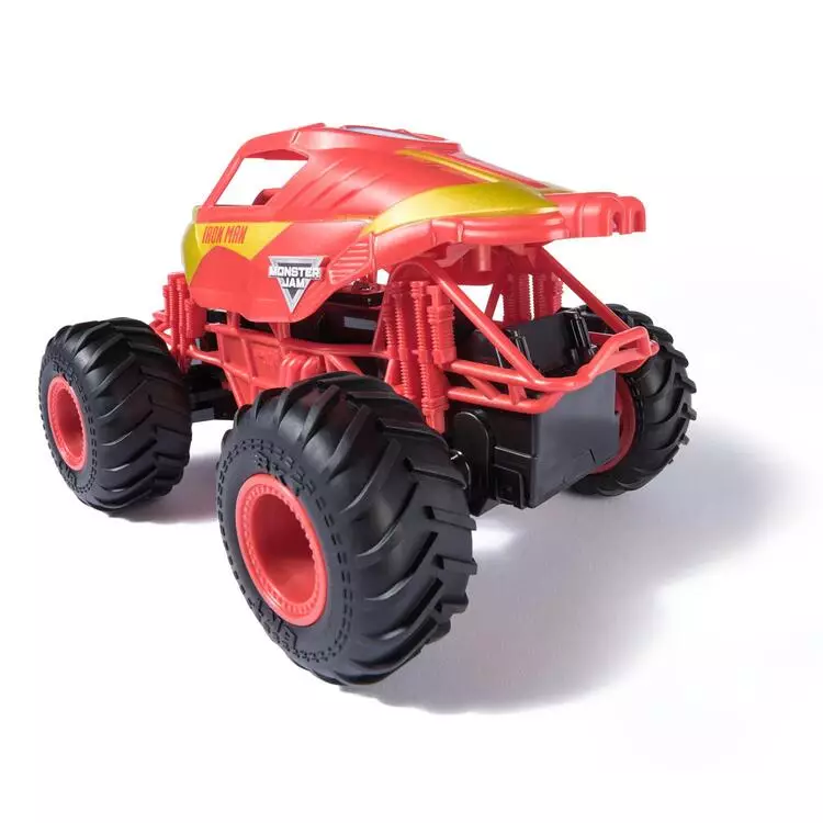 Monster Jam 1:24 Remote Control Iron Man Car - Mainan Mobil Mobilan Anak Laki Laki