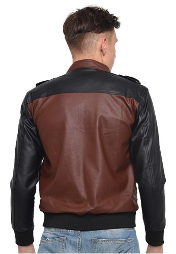 Jual Java Seven Java Seven Jaket Pria Hjn 024 Coklat Original