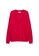 Violeta by MANGO red Plus Size V-Neck Knit Sweater D8B7AAA74DA3E6GS_5