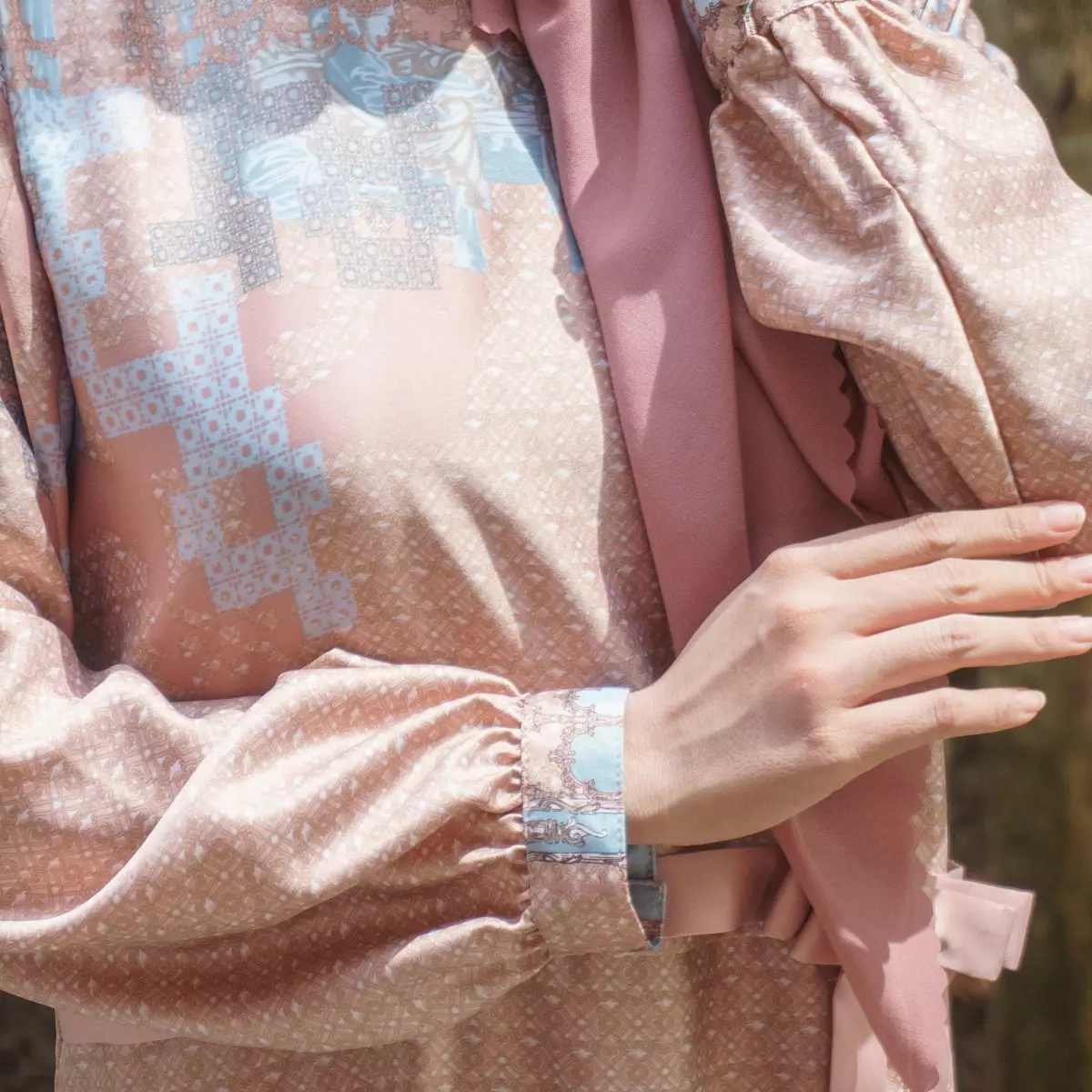 EPC Gamis Reisha - Dusty Pink - The Ethnic Series