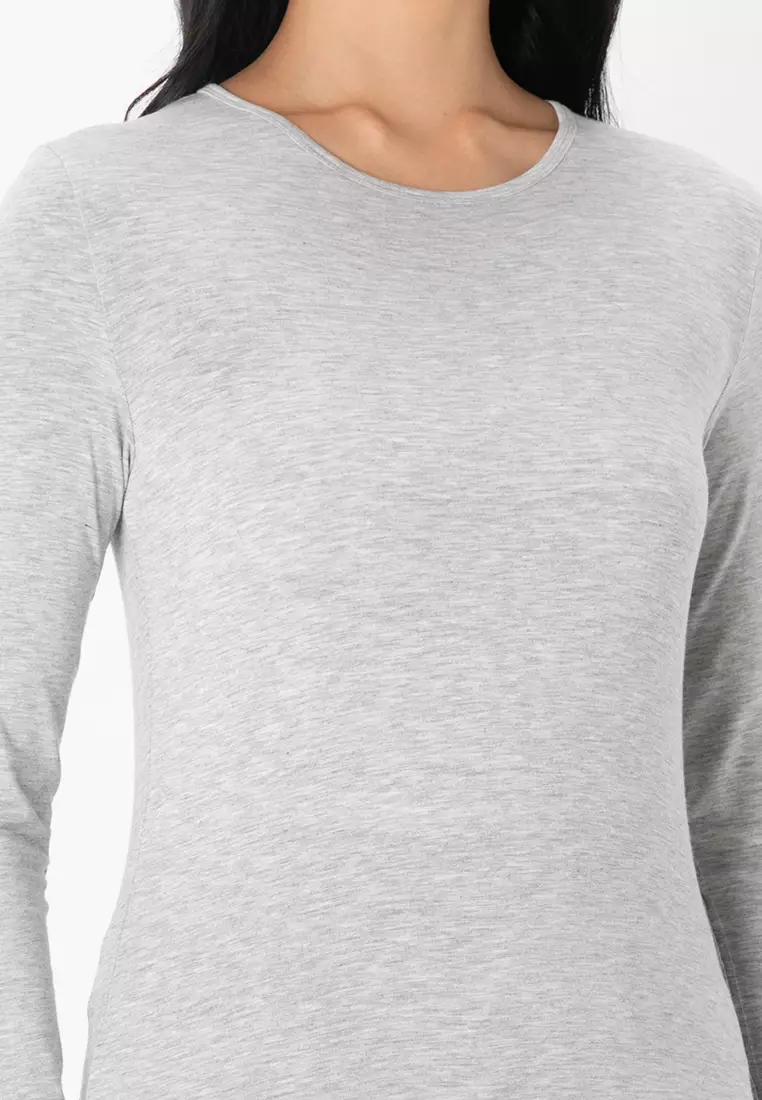 Mila Long Sleeve O-Neck Top