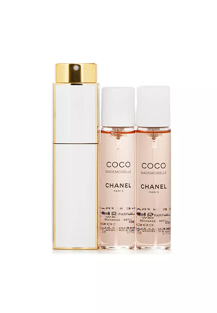 CHANEL - Coco Mademoiselle Twist & Spray Eau De Parfum 3x20ml/0.7oz.