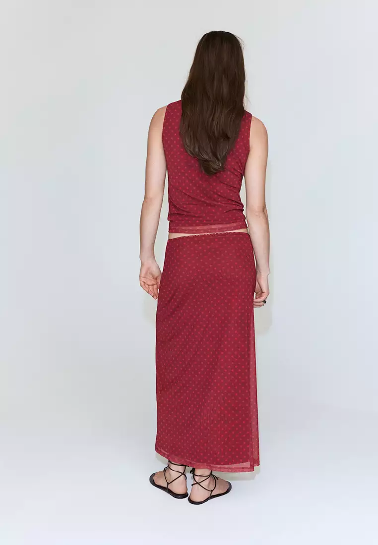 Polka Dot Tulle Skirt